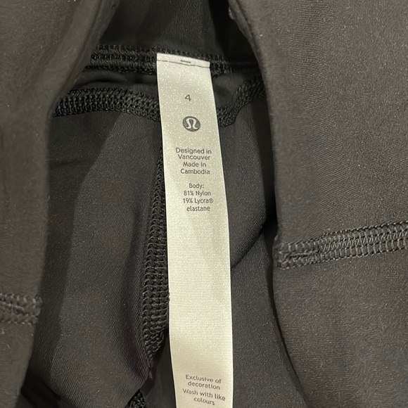 NWT Black Lululemon Groove Pant Flare Super High-Rise *Nulu Size 4 - Picture 6 of 13